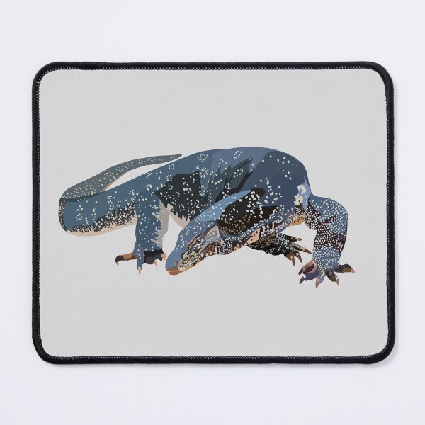 Item preview, A is for Asian Water Monitor Lizard ,Asian Water Monitor Lizard – Majestic Southeast Asian Reptile Illustration designed and sold by PrettylittlepastelUk.