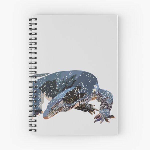 Item preview, A is for Asian Water Monitor Lizard ,Asian Water Monitor Lizard – Majestic Southeast Asian Reptile Illustration designed and sold by PrettylittlepastelUk.