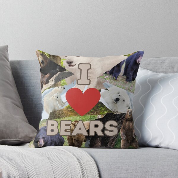 Item preview, I Love Bears Collage  designed and sold by Scotti Cohn.