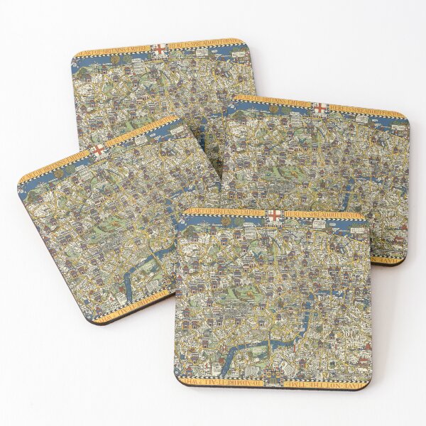 Item preview, The Wonderground Map of London Town 1927 designed and sold by colourfind.