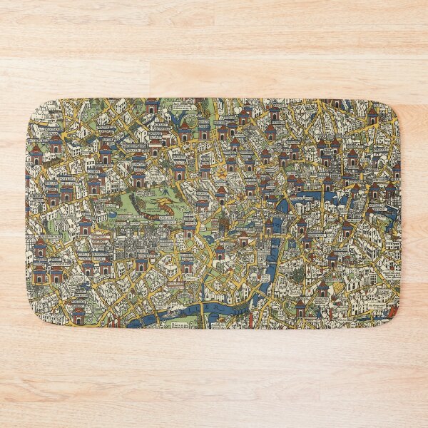 Item preview, The Wonderground Map of London Town 1927 designed and sold by colourfind.