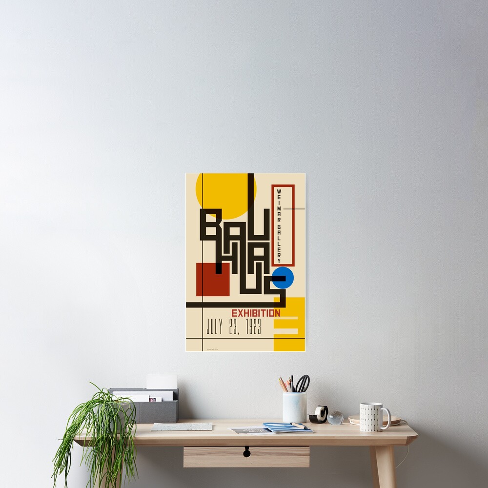 Poster « Affiche Bauhaus I»