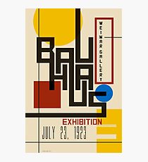 Bauhaus Poster I Photographic Print