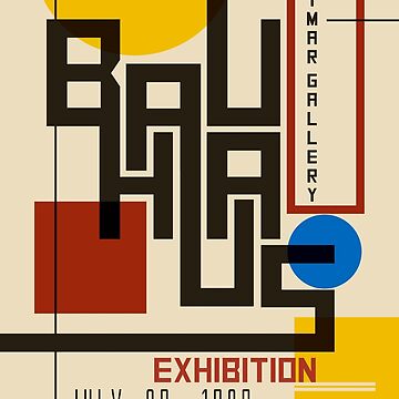 Aperçu de l'œuvre Affiche Bauhaus I de BLTV