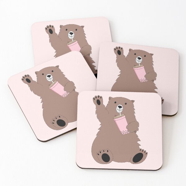 Item preview, Boba Bear designed and sold by peachesandfizz.