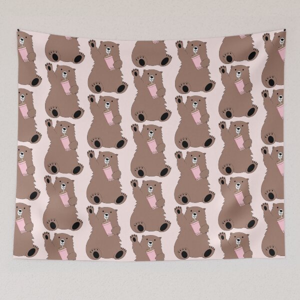 Item preview, Boba Bear designed and sold by peachesandfizz.