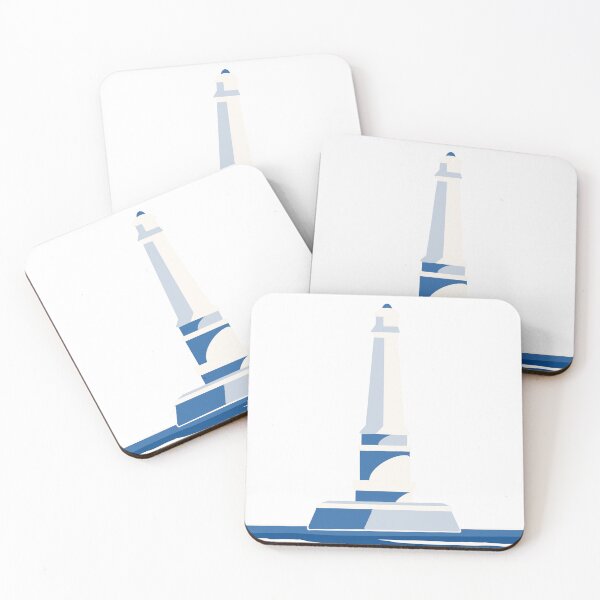 Item preview, a blue lighthouse designed and sold by maryserene.