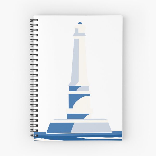 Item preview, a blue lighthouse designed and sold by maryserene.