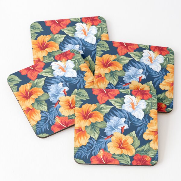 Item preview, Hibiscus Flowers Pattern 14 designed and sold by DigitalPatternx.