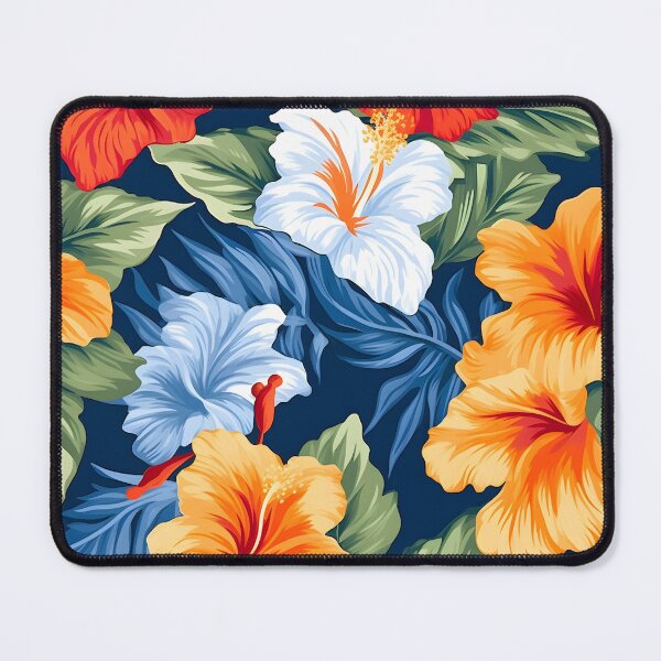 Item preview, Hibiscus Flowers Pattern 14 designed and sold by DigitalPatternx.