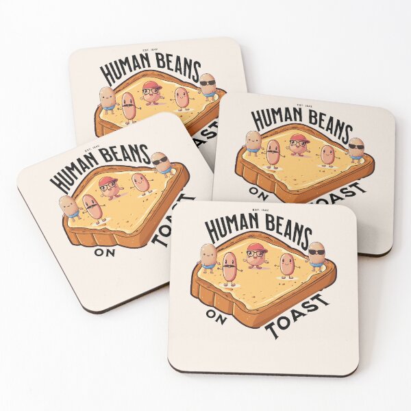 Item preview, Human Beans ..... on Toast! designed and sold by Sir Meow Meow.