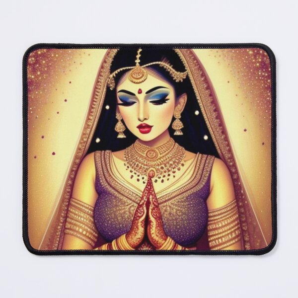 Item preview, Desi bride designed and sold by Roxburylane.