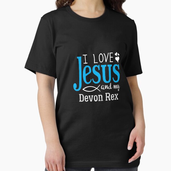 Item preview, I Love Jesus, And My Devon Rex  designed and sold by theredteacup.