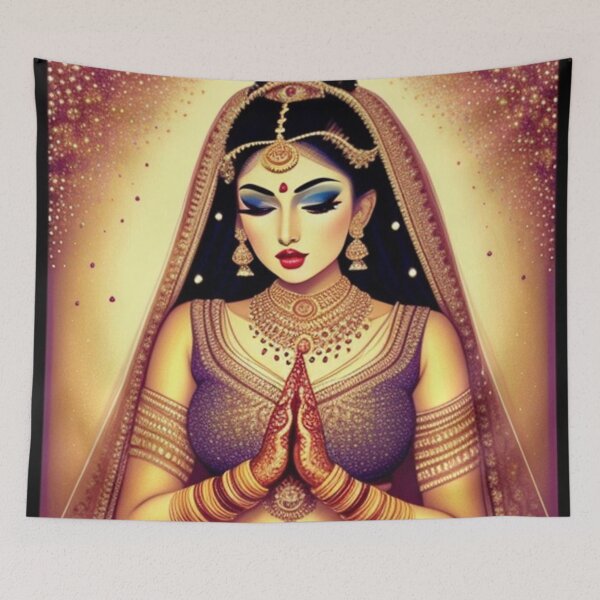 Item preview, Desi bride  designed and sold by Roxburylane.