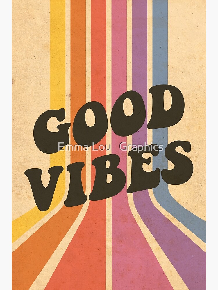 Good Vibes: Chilling Vibes Aesthetic Saying Lined Notebook