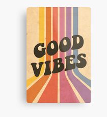 Good Vibes Metal Print