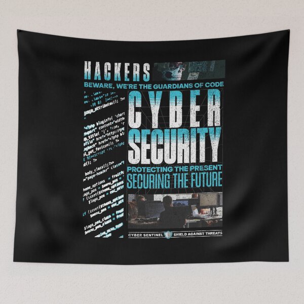 Item preview, Cybersecurity | Hacker | Vintage Style designed and sold by Tee-Craftify.