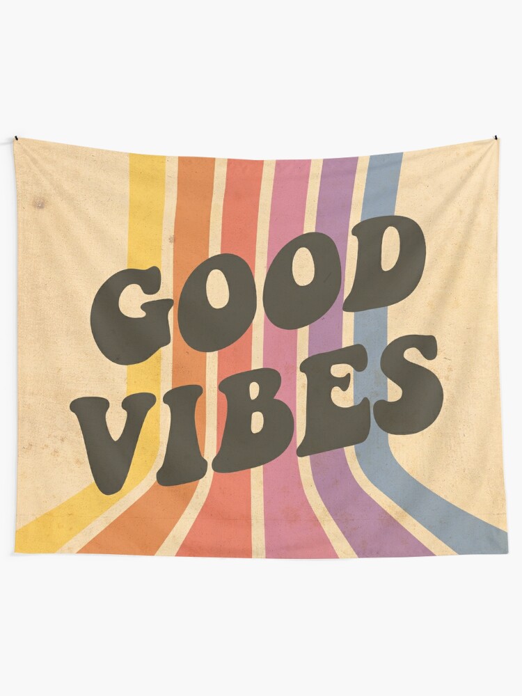 good vibes only tapestry