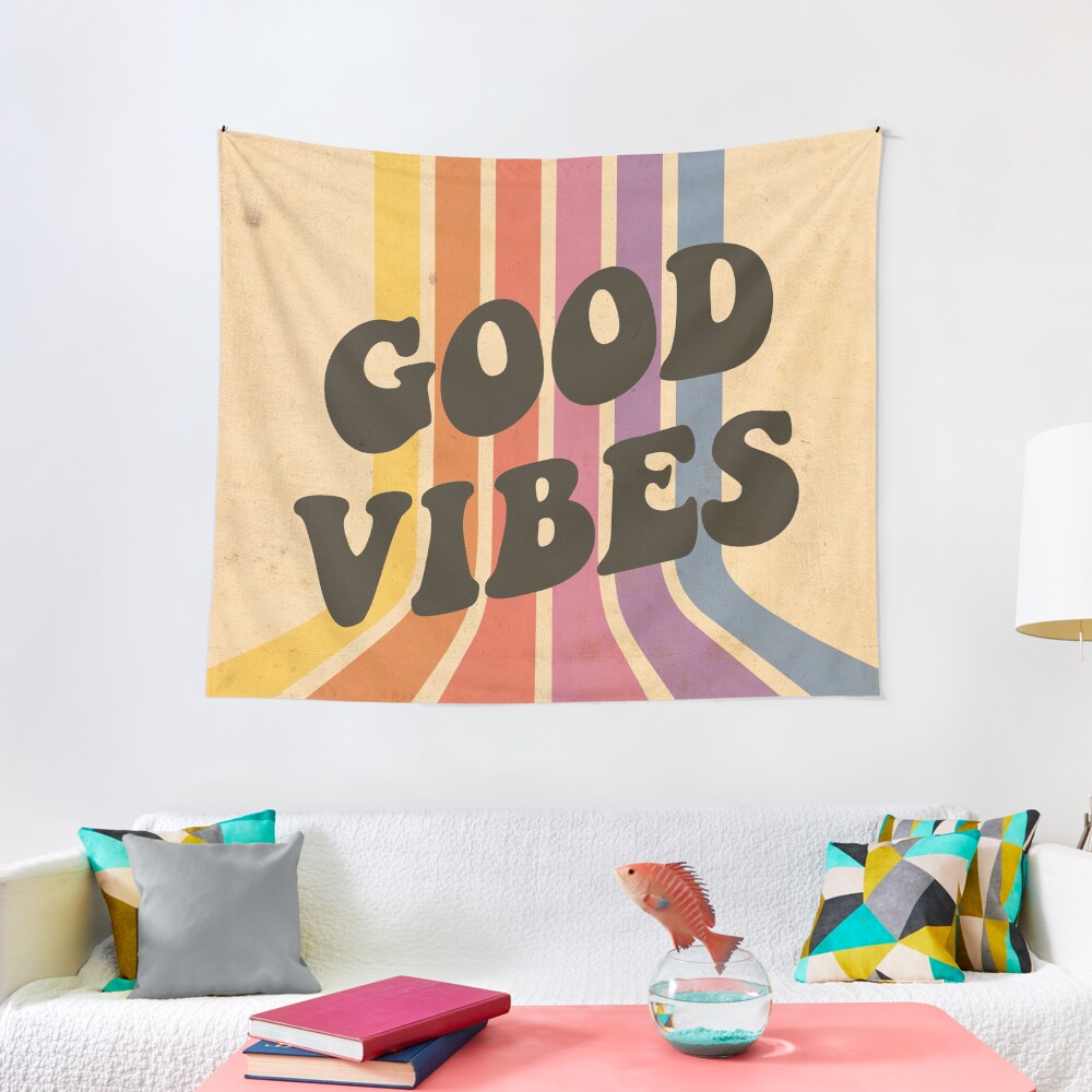 Good Vibes Tapestry