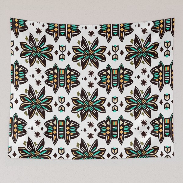 Item preview, Abstract Desert Flower Design: Vibrant Design for Boho Home Decor, Accessories & Textiles designed and sold by steph5477.