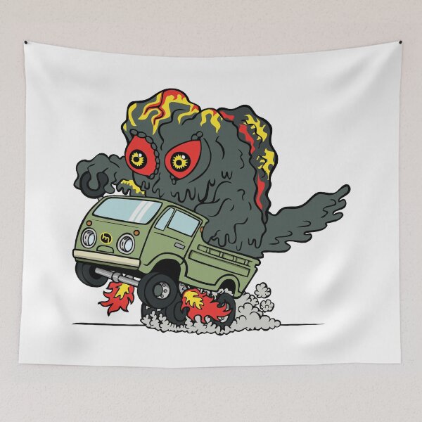 Item preview, Ridin' Dirty 2.0 - Kaiju x Kustom Kulture designed and sold by LaloSoda.