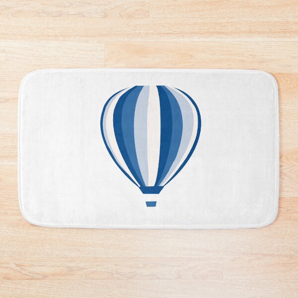 Item preview, a blue hot air balloon designed and sold by maryserene.