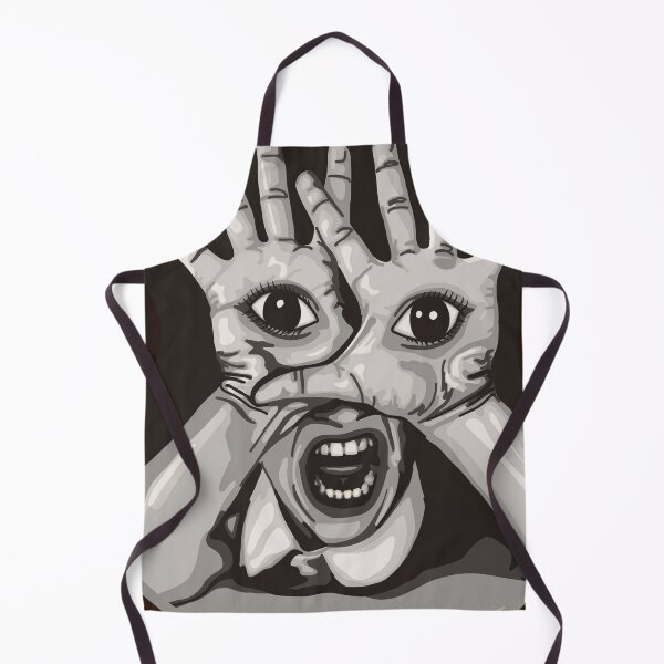 Item preview, Weird Eyeball Hands Scream designed and sold by Unhinged Heather.