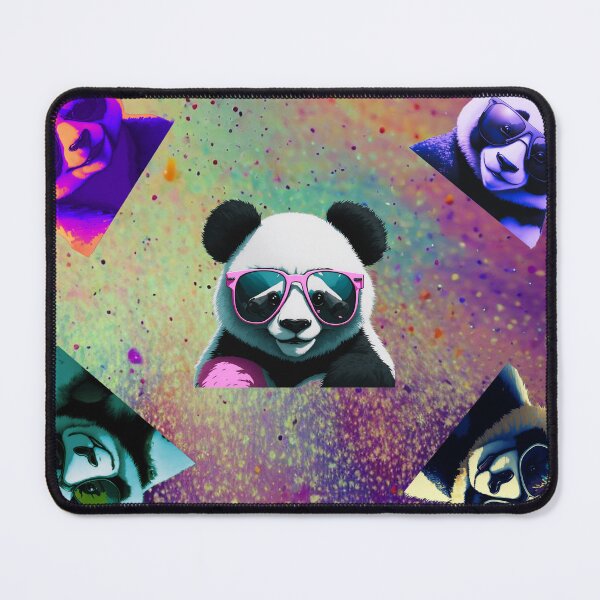 Item preview, Psychedelic panda gang designed and sold by SnapMood.