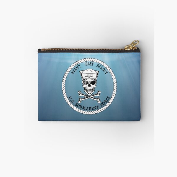 Item preview, U.S. Submarine Force Silent Fast Skull Crossbones Sailor  designed and sold by MadMando.