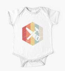 Retro Vintage Saw And Hammer | Carpenter Icon One Piece - Short Sleeve