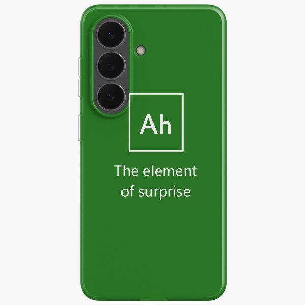Ah - The element of surprise Samsung Galaxy Soft Case