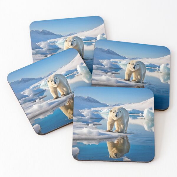 Item preview, Arctic Wonder: Frozen Wilderness  designed and sold by MystiCanvas.