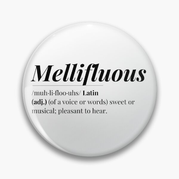 Item preview, Mellifluous Word Definition  designed and sold by Feather n'  Ink.