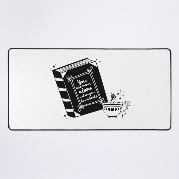 Item preview, You Are Never Alone When You Have Books designed and sold by chillaxcats.