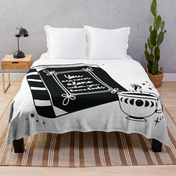 Item preview, You Are Never Alone When You Have Books designed and sold by chillaxcats.