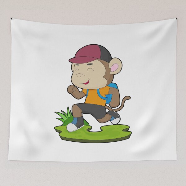 Item preview, Monkey Hiker Backpack designed and sold by Snabdesign84.