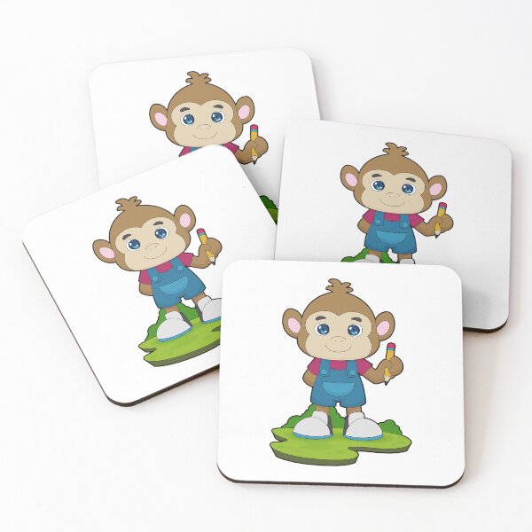 Item preview, Monkey Pencil School designed and sold by Snabdesign84.