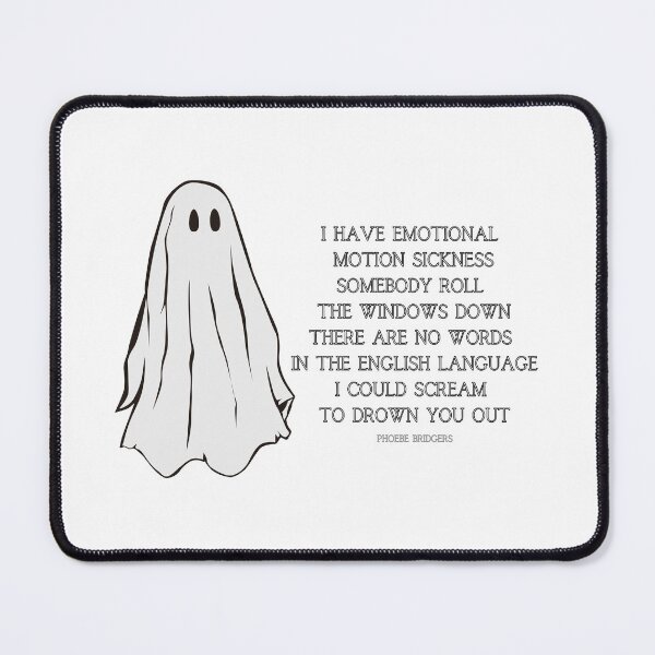 Item preview, Motion Sickness Ghost Design and Lyrics designed and sold by doria-photos.
