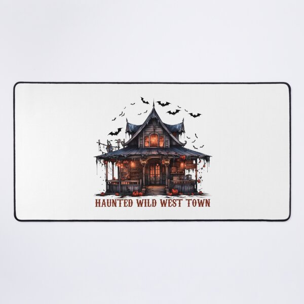 Item preview, Ghost Town Terror: Haunted House in the Wild West T-Shirt designed and sold by Rebekkahsdesign.