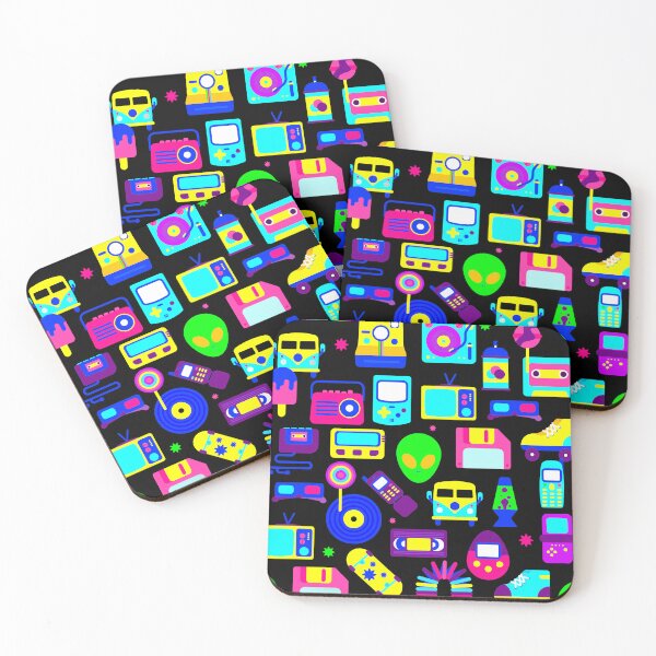 Item preview, retro vintage 1990s colorful pattern designed and sold by Gossip Rag.