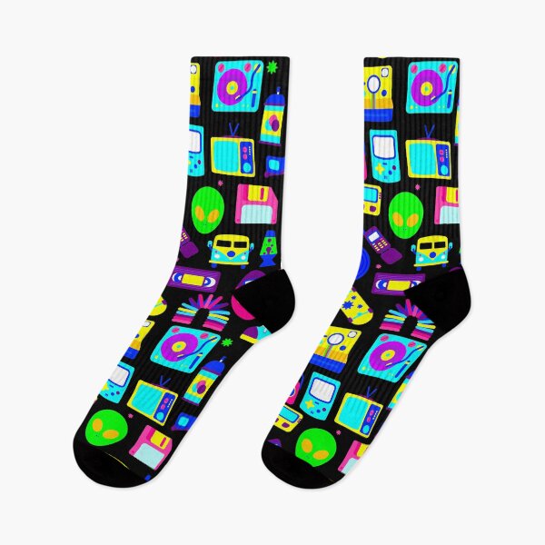 Item preview, retro vintage 1990s colorful pattern designed and sold by Gossip Rag.