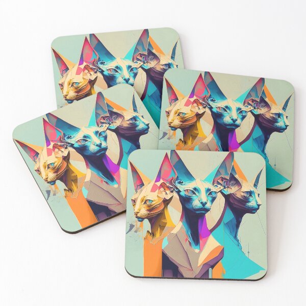 Item preview, Exquisite Sphinx Cat: Graceful and Hypoallergenic | designed and sold by jirizenno.