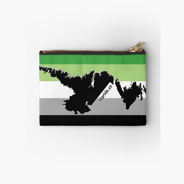 Item preview, Newfoundland & Labrador on Aromantic Pride Flag designed and sold by Jenna Rideout.