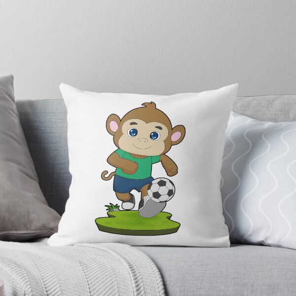 Item preview, Monkey Soccer player Soccer designed and sold by Snabdesign84.