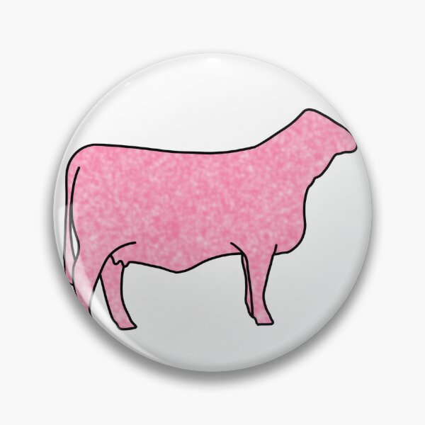 Item preview, Heifer - Pink Sparkles designed and sold by Rooftop CL.