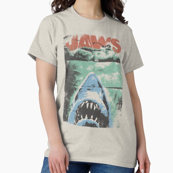 Item preview, Jaws Distressed Retro Movie Poster designed and sold by FifthSun.