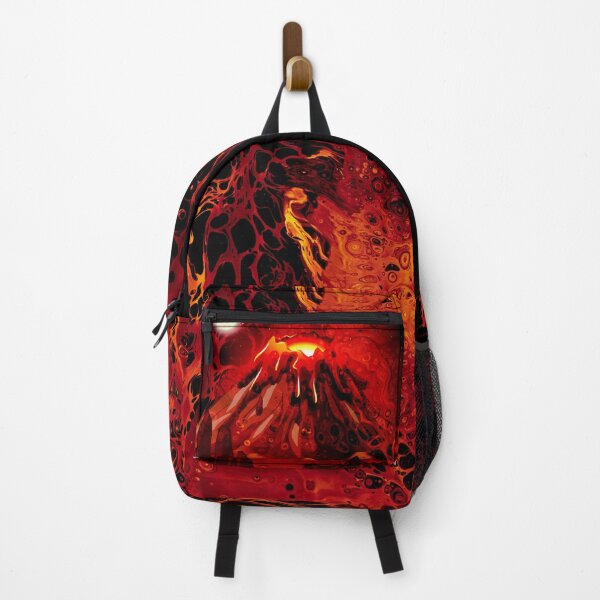 Item preview, Volcano Backpack designed and sold by Snoopytheking.