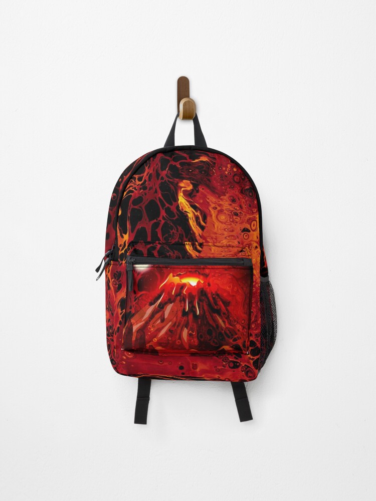 Thumbnail 1 of 3, Backpack, Volcano Backpack designed and sold by Snoopytheking.