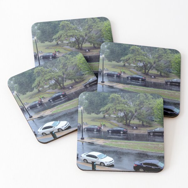 Item preview, Rain Pouring Down on a Road in Washington DC designed and sold by EwanP123.