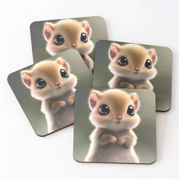 Item preview, Cute Baby Squirrel - Cute Baby Animals  designed and sold by baby-animal-art.